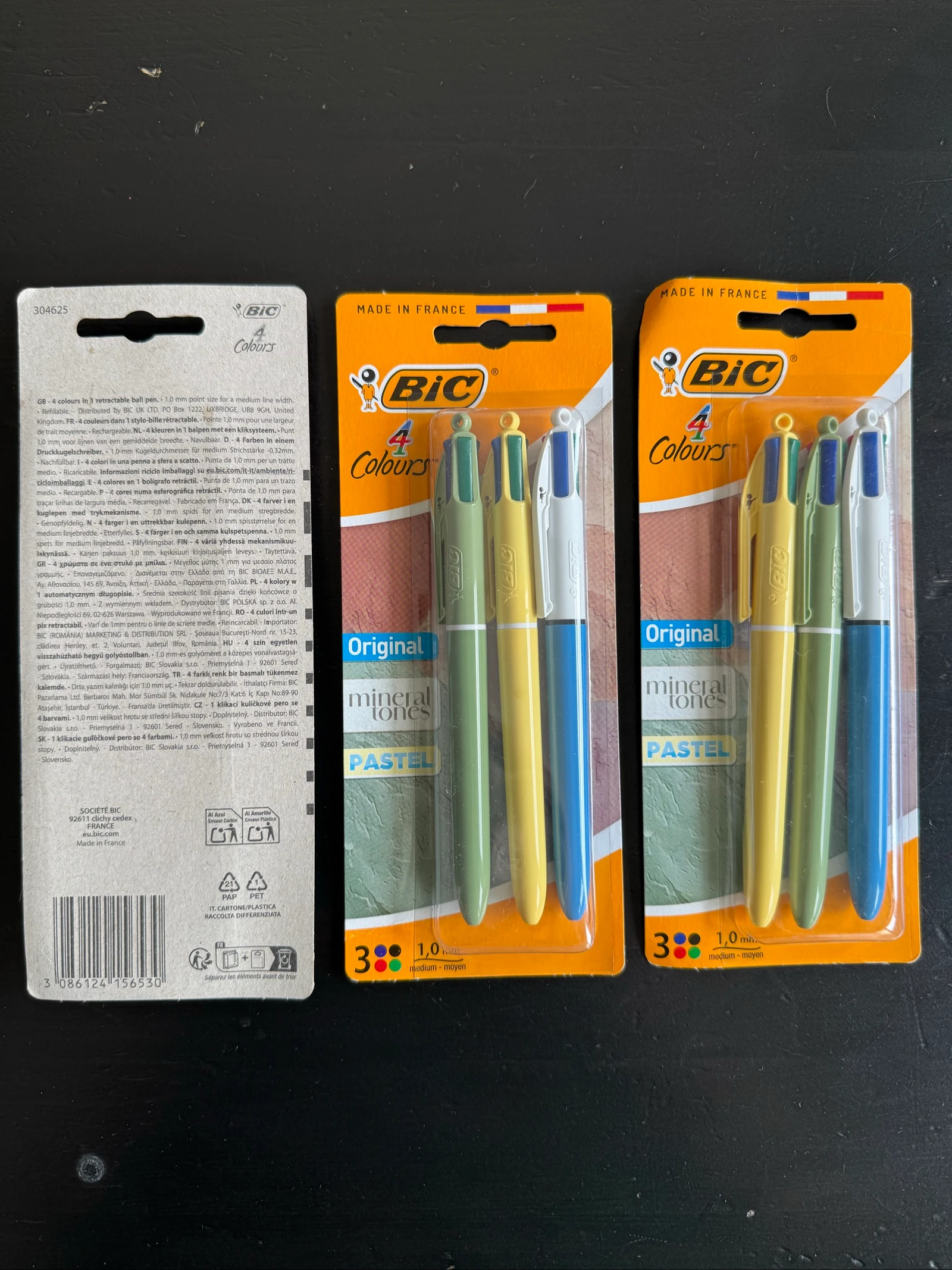 9 bolígrafos de 4 colores Bic – photo 2